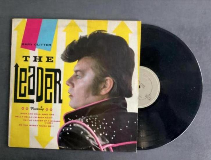 Gary Glitter - The Leader LP, Cd's en Dvd's, Vinyl | Rock, 12 inch, Ophalen of Verzenden