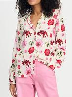 Soepele bloemen blouse viscose Pom Amsterdam 42 44 ZGAN, Overige kleuren, Verzenden, Maat 42/44 (L), Zo goed als nieuw