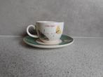 Espresso kop en schotel Sarah's Garden Wedgwood, Ophalen of Verzenden, Zo goed als nieuw, Wedgwood, Kop(pen) en/of Schotel(s)