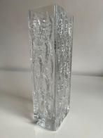 Brutalist Sklo Union Relief Druppel Vaas Vladislav Urban 60s, Antiek en Kunst, Ophalen of Verzenden