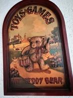 Houten Schilderij met reliëf ‘My Teddybear’, Ophalen, Zo goed als nieuw