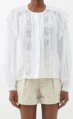 Isabel marant blouse, Kleding | Dames, Maat 38/40 (M), UGG, Wit, Ophalen of Verzenden