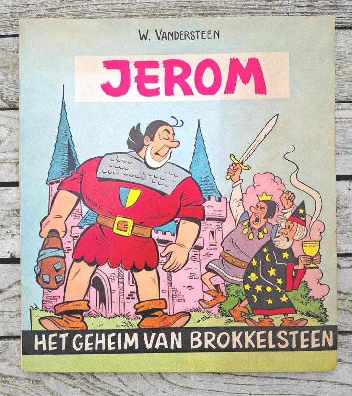 Het geheim van Brokkelsteen ✅ 1962 ~ W. Vandersteen, Boeken, Stripboeken, Gelezen, Eén stripboek, Ophalen of Verzenden