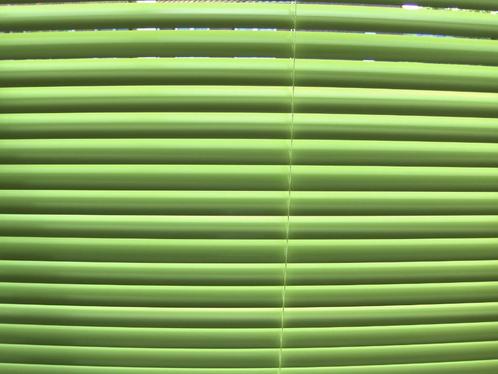 Aluminium jaloezie, Huis en Inrichting, Stoffering | Gordijnen en Lamellen, Nieuw, 100 tot 150 cm, 100 tot 150 cm, Groen, Ophalen of Verzenden