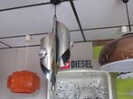 hanglamp chroom 60 cm jaren 60 70 design retro vintage, Huis en Inrichting, Lampen | Hanglampen, Gebruikt, ?, ?, ?