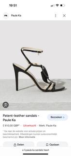 Paule Ka leather sandalen maat 41 nieuw, Kleding | Dames, Schoenen, Verzenden, Zo goed als nieuw, Zwart, Sandalen of Muiltjes