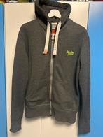 Superdry hoodie vest maat S, Ophalen of Verzenden, Zo goed als nieuw, Grijs, Maat 46 (S) of kleiner