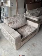 Luxe Velvet Croco Bank met Love Seat, Ophalen, Gebruikt, 100 tot 125 cm, 300 cm of meer