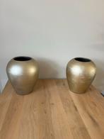 2x Vaas Bloempot - 33cm hoog, Huis en Inrichting, Woonaccessoires | Vazen, Ophalen, Overige materialen, Gebruikt, Overige kleuren