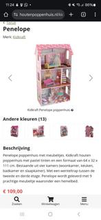 Kidcraft barbie/poppen huis. (Penelope), Kinderen en Baby's, Speelgoed | Poppenhuizen, Ophalen, Gebruikt, Poppenhuis
