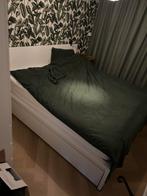 Bed 180x200, Huis en Inrichting, Slaapkamer | Bedden, Ophalen, Verstelbaar, Wit, Tweepersoons