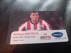 Seizoenkaart psv ( actiepas ), Tickets en Kaartjes, Sport | Voetbal, Seizoenskaart, Eén persoon