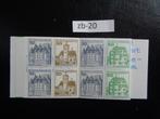 brd - postzegl boekje kastelen (zb-20), Ophalen of Verzenden, BRD, Postfris