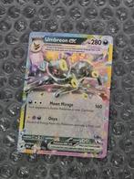 Umbreon ex 060/131 Prismatic Evolutions Scarlet & Violet PRE, Ophalen of Verzenden, Zo goed als nieuw, Losse kaart, Foil
