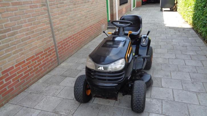 wegens inruil nette mc culloch zitmaaier incl mulch, Tuin en Terras, Zitmaaiers, Gebruikt, 90 tot 120 cm, Elektrische starter