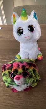 2x Ty Beanie Boo: Pixy en Dotty, Ophalen of Verzenden, Zo goed als nieuw, Overige typen