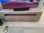 Tv meubel, Ophalen, Gebruikt, 150 tot 200 cm, Eikenhout