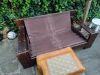 Leolux bankje, Tuin en Terras, Ophalen, Gebruikt, Hout