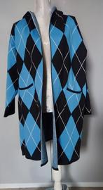 Prachtig blauw warm vest maat 44/46, Kleding | Dames, Ophalen of Verzenden, Zo goed als nieuw, Maat 42/44 (L), Blauw