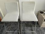 2 Mooie Barstoelen - Zo Goed Als Nieuw, Ophalen, 60 tot 90 cm, Zo goed als nieuw, Metaal