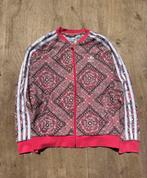 Adidas Originals Track Jacket – Roze Mozaïek | Maat 140, Adidas, Trui of Vest, Zo goed als nieuw, Verzenden