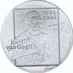 VINCENT VAN GOGH 1890 - 1990 ...... DAT IS MIJN LEVEN, Postzegels en Munten, Penningen en Medailles, Ophalen of Verzenden, Zilver