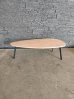 Kiezelvorm salontafel 120*60. Maatwerk mogelijk, Ophalen, 100 tot 150 cm, Rond, 50 tot 100 cm