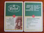 Jubileumviltjes Grolsch 400 jaar (viltje nr. 1), Ophalen of Verzenden, Nieuw, Viltje(s), Grolsch