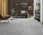 Pvc click Paddington Grijs 5mm met integreerde ondervloer, 75 m² of meer, Nieuw, Ophalen of Verzenden, Pvc click tegel grijs