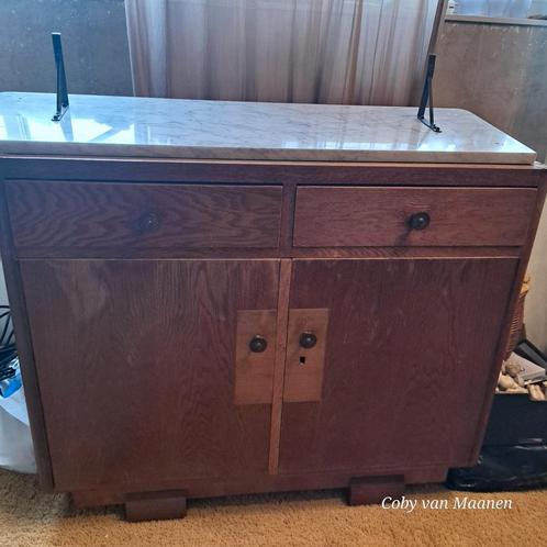 Waskast compleet met spiegel, Huis en Inrichting, Kasten | Dressoirs, 25 tot 50 cm, Ophalen