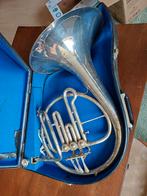 Eshoorn, Muziek en Instrumenten, Blaasinstrumenten | Hoorns, Ophalen, Gebruikt, Althoorn of Eshoorn, Met koffer