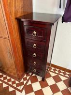 Koloniaals kastje, Huis en Inrichting, Kasten | Ladekasten, Ophalen, Minder dan 50 cm, Gebruikt, Koloniaalse stijl