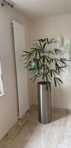 1 RVS bloemenbak incl. plant., Overige materialen, Rond, 70 cm of meer, Ophalen