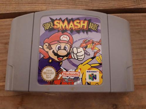 Super smash bros Nintendo 64, Spelcomputers en Games, Games | Nintendo 64, Zo goed als nieuw, 3 spelers of meer, Vanaf 3 jaar