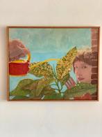Schilderij  Christiaan Chris van Tol Jongen met de gieter, Antiek en Kunst, Ophalen