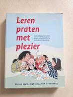 Leren praten met plezier Elaine Weitzman, Ophalen of Verzenden, Zo goed als nieuw, Zwangerschap en Bevalling