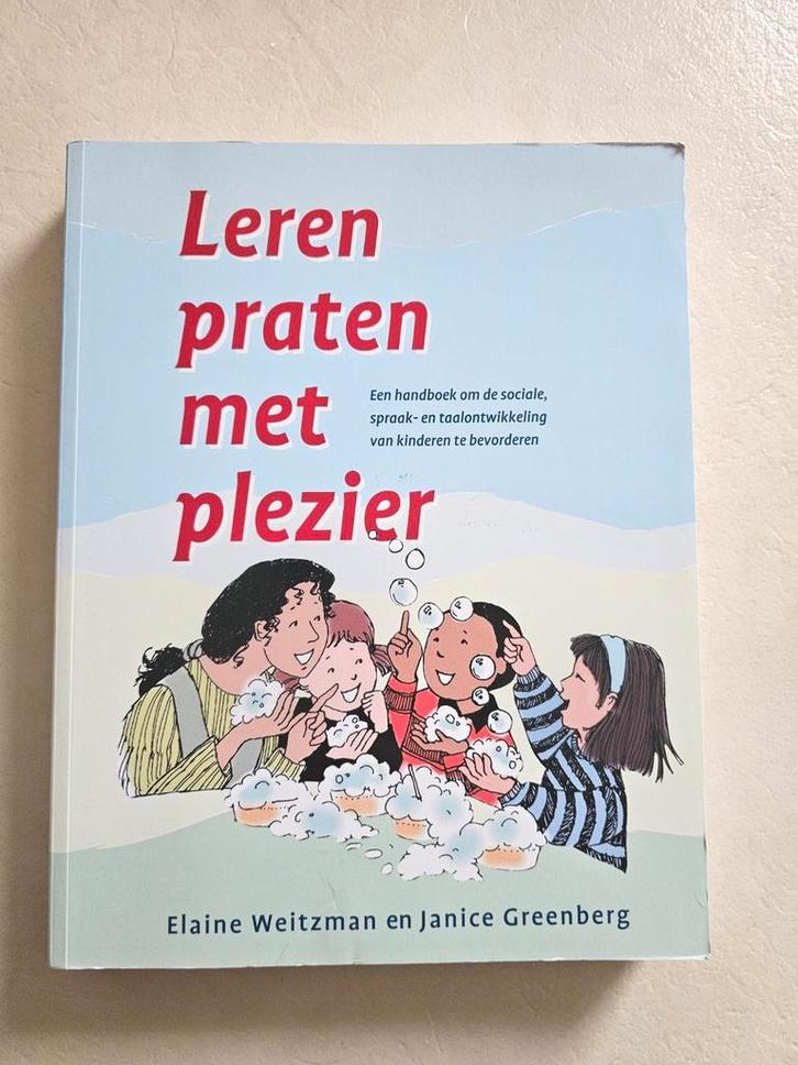 Leren praten met plezier Elaine Weitzman, Boeken, Zwangerschap en Opvoeding, Zo goed als nieuw, Zwangerschap en Bevalling, Ophalen of Verzenden