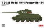 RFM 1/35 T-34/85 tank bouwdoos, Overige merken, Tank, 1:32 tot 1:50, Nieuw