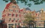 Amsterdam Oude geveltjes oude Zijds Achterburgwal, Verzenden, 1960 tot 1980, Ongelopen, Noord-Holland