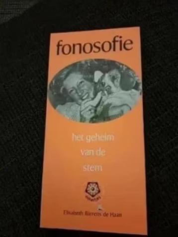 Elisabeth Bierens de Haan - FONOSOFIE / het geheim vd stem beschikbaar voor biedingen