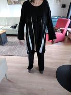 Aparte zwart met witte trui maat XL, Kleding | Dames, Truien en Vesten, Zwart, Maat 46/48 (XL) of groter, Ophalen of Verzenden
