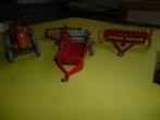DINKY TOYS AGRARISCHE MODELLEN SET, Hobby en Vrije tijd, Modelauto's | 1:43, Ophalen of Verzenden, Gebruikt, Tractor of Landbouw