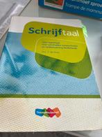 Schrijftaal leer/werkboek, Ophalen of Verzenden, Overige niveaus