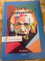 Ben Baarda - Dit is onderzoek!, Sociale wetenschap, Ophalen of Verzenden, Zo goed als nieuw, Ben Baarda