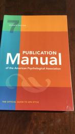 Publication manual of the psychological association, Ophalen of Verzenden, Zo goed als nieuw, WO