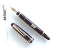 Montblanc Meisterstück "Mozart" Vulpen Bordeaux Rood (M), Ophalen of Verzenden, Zo goed als nieuw, Vulpen, Mont Blanc