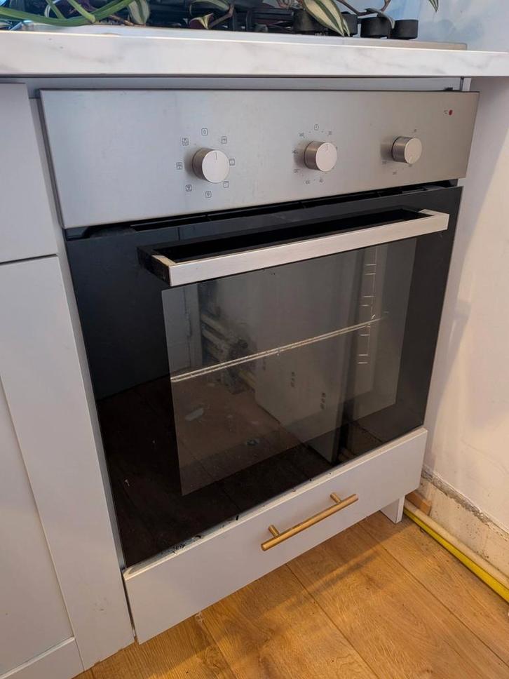 Ikea Realistisk Oven - Weinig Gebruikt!, Witgoed en Apparatuur, Ovens, Zo goed als nieuw, Inbouw, Oven met grill, 45 tot 60 cm