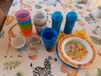 Kinder servies (handig voor op de camping), Huis en Inrichting, Keuken | Servies, Ophalen of Verzenden, Zo goed als nieuw, Overige materialen