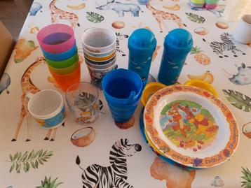 Kinder servies (handig voor op de camping) beschikbaar voor biedingen