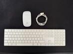 Apple Magic Mouse 2 and Magic Keyboard, Gebruikt, Toetsenbord en muis-set, Ophalen of Verzenden, Draadloos